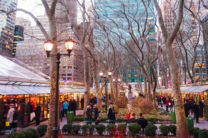 New York City Christmas Holiday Lights and Markets Walking Tour - Central Park and Fifth Avenue window displays