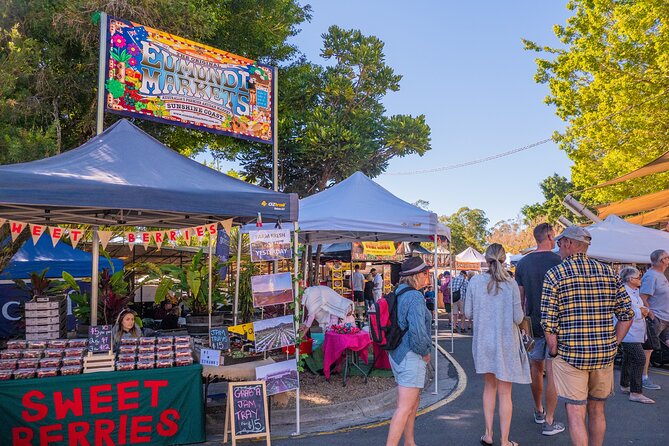 Noosa Heads and Eumundi Markets Private Tour from Brisbane - Noosa Main Beach and Surf Beach for 45 minutes