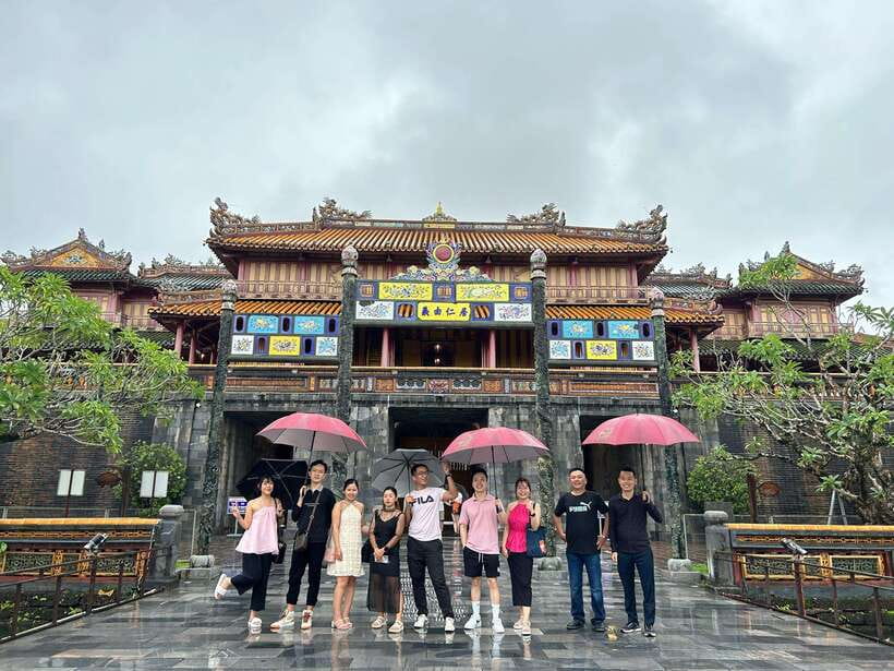 Official Hue: Dragon Boat, Imperial Citadel, & Market tour - Conical hats, incense, and local craft