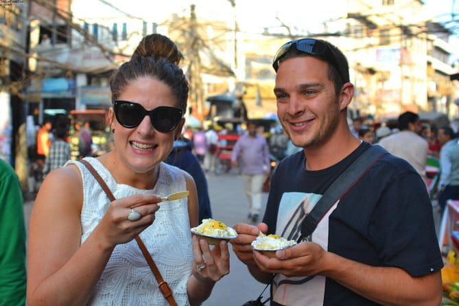 Old Delhi Street Food and Spice Market Tour - Jama Masjid and Matia Mahal food