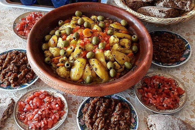 Old local Market visit+Moroccan cooking class with a local family - Cooking Tagine, Couscous, or Pastilla at Home