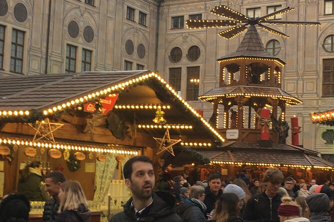 Original Munich Christmas Market Tour with Festive Wine and Food - Riding the subway to Theresienwiese