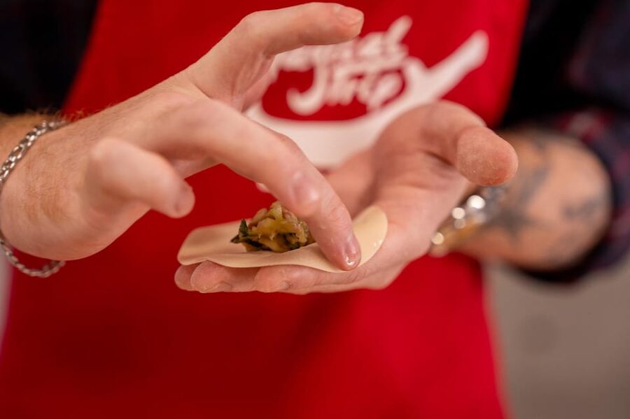 Osaka: Cooking Class & Sake Tasting with Local Market Visit - Lunch, sake, beer, and conversation