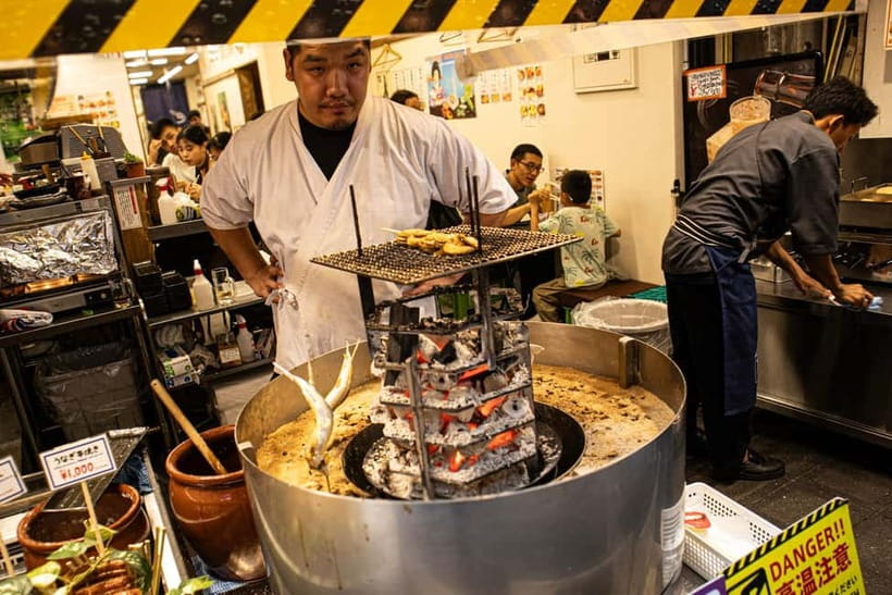 Osaka: Kuromon Market Street Food Tour with Pro Local Guide - Hozenji Yokocho and the quieter side of the route
