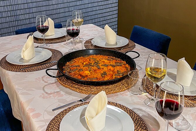 Paella Cooking Class, Wine Tasting & Central Market in Valencia - Learning the paella method
