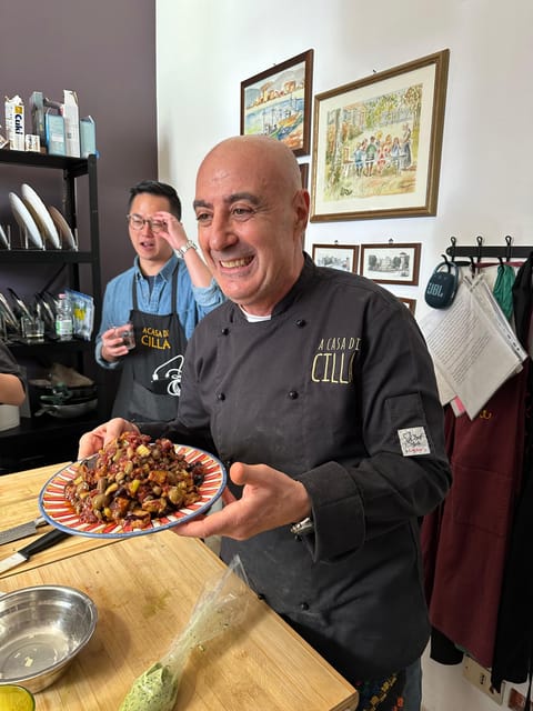 Palermo: Shopping at Capo Market and Sicilian Cooking Class - Walking from the market to a home near Piazza Politeama