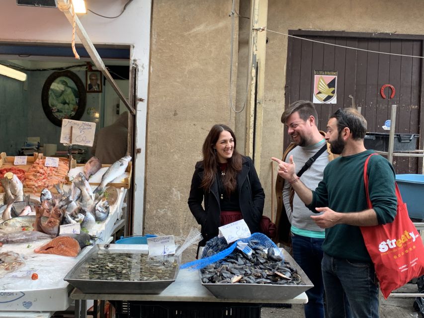 Palermo: Street Food and Local Market Tasting Tour - Capo Market, where food is part of daily life