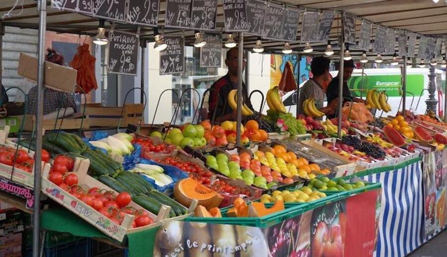 Paris: Food Market Tour in Bastille - The outdoor market, antiques, and cookshops
