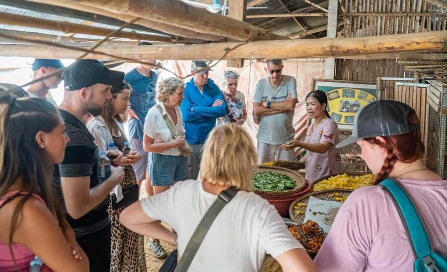 Phnom Penh Morning Foodie & Market Tour by Tuk Tuk - Central Market: Phnom Penh’s food shelves