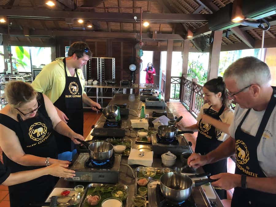Phuket - Blue Elephant Thai Cooking Class with Market Tour - Chef Molly, Chef Paul, and the teaching style