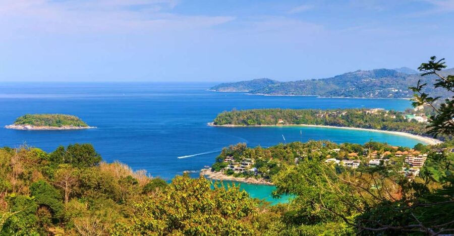 Phuket: Full Day City Tour with Night Market - Karon Viewpoint gives you the classic Phuket pause