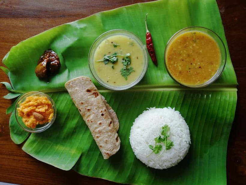 Pondicherry: Indian Cooking Class with Market Visit - Eating the meal you made in the garden