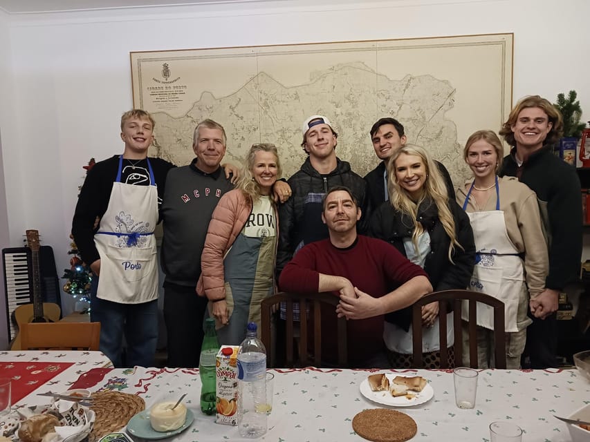 Porto: Cooking Class with Local Market Visit - Portuguese flavors at the table