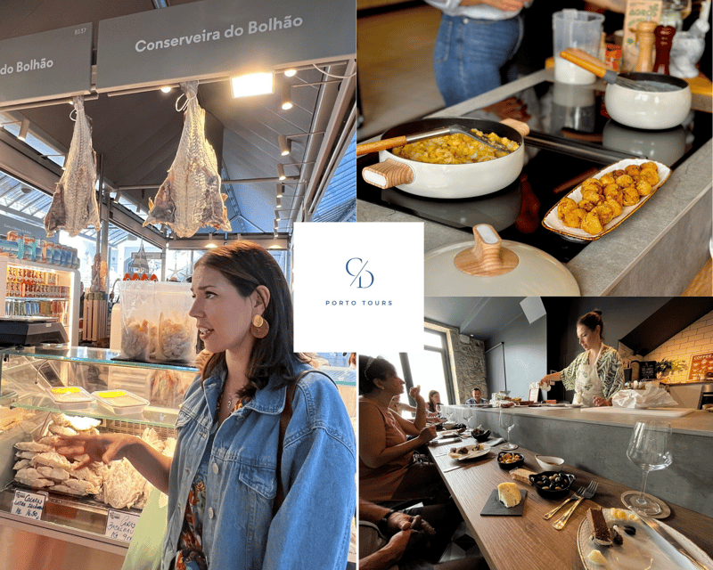 Porto: Local Market Tour & Cooking Class/Showcooking - Starting at Mercado do Bolhão