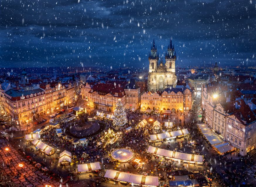 Prague: 2-3h Magical Christmas Markets Tour with Inclusions - Old Town Square: Prague’s grand Christmas introduction