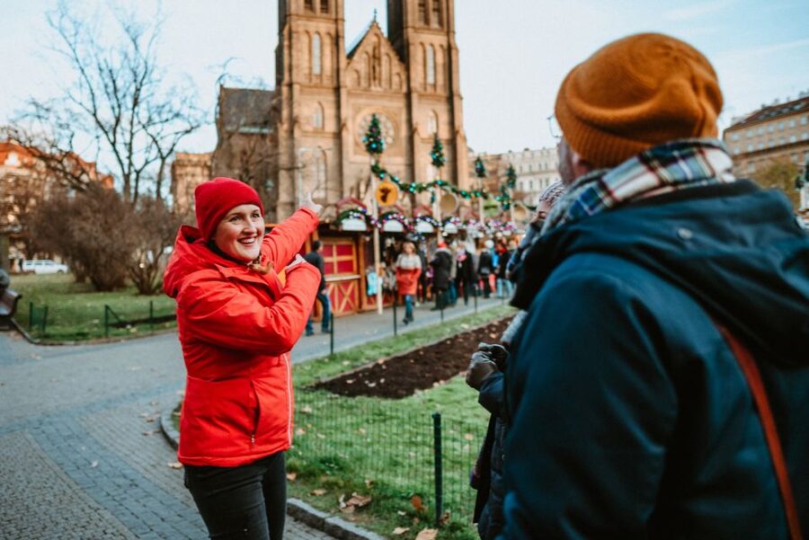 Prague: 2-3h Magical Christmas Markets Tour with Inclusions - Walking through Old Town with a Czech Christmas lesson