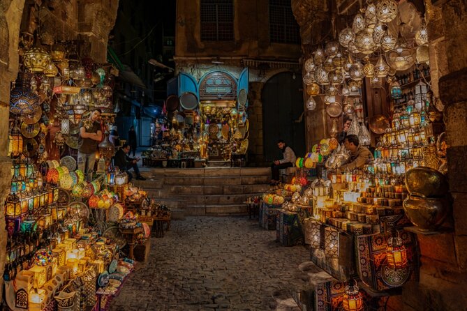 Private Cairo Highlights Tour (Pyramids, Grand Museum and Bazaar) - One hour in Khan Al-Khalili