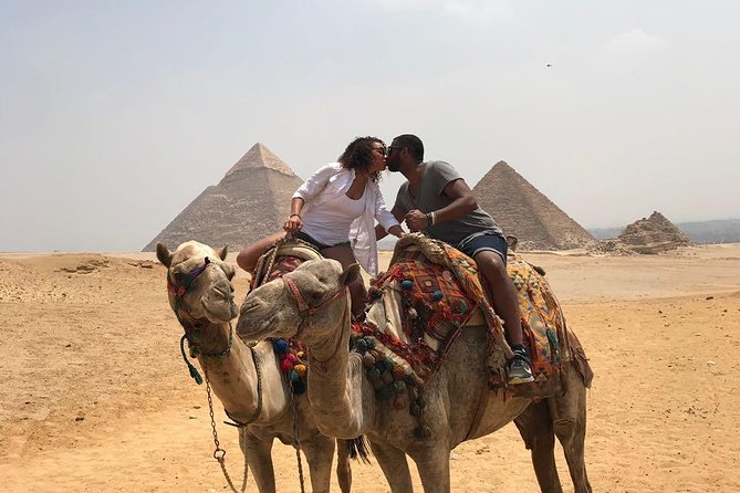 Private Cairo Layover Tour to Giza Pyramids - Sphinx with Camel ride - Bazaar - The Panorama Area and Camel Ride