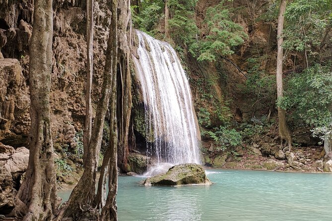 Private Excursion to Floating Market and Erawan Waterfall - 7 a.m. pickup and the road to Damnoen Saduak