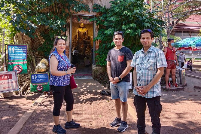 Private Floating Market and Maeklong Railway Tour from Bangkok - Wat Bang Kung beneath the banyan tree