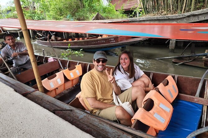 Private Floating Market & Maeklong Railway Tour from Bangkok - Wat Phet Samuth Woravihan after lunch