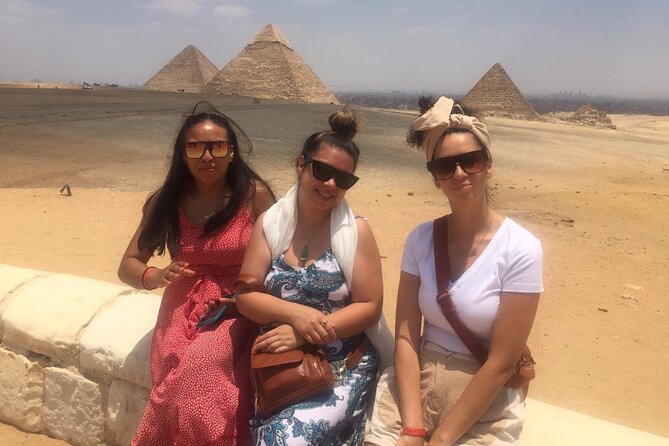 Private Tour Giza Pyramids ,Egyptian Museum and Local Market - Private transport makes the long day easier