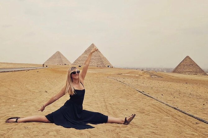 Private Tour To Giza Pyramids, Museum, Old Cairo & Grand Bazaar. - Giza Pyramids, Sphinx, and Valley Temple