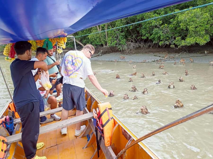 Private Unseen Mangrove Forest and Floating & Railway Market - Salt-making at Ban Ka Long