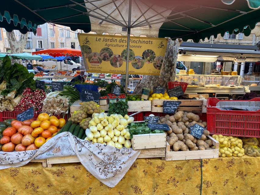 Provencal Market Walking Tour with Tastings - Place Richelme: the daily market stop