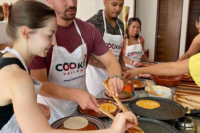 Puerto Vallarta Cooking Class Experience with Market Tour - Fresh masa, tortillas, and the 15-minute factory stop