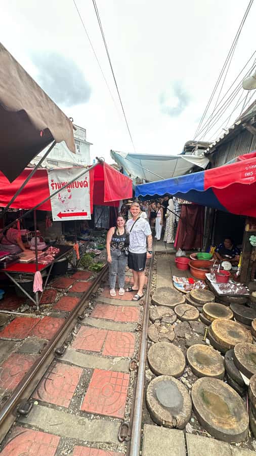Railway to Waterway: Exploring Railway and Floating Market - Taking the boat at Damnoen Saduak