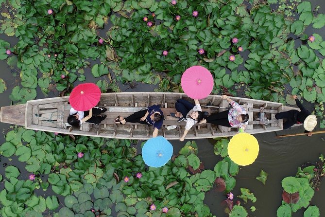 Red Lotus garden market with Thai culture halfday tour - Why the Red Lotus pond is the whole point