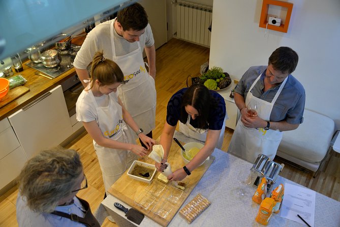 Rialto Market Tour with Hands on Cooking Class, Wine & Tiramisu - Lorenzo and the other chefs shape the experience