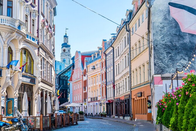Riga Old Town, C Market & Art Nouveau Guided Walking Tour - The first Christmas tree location and Riga’s city wall