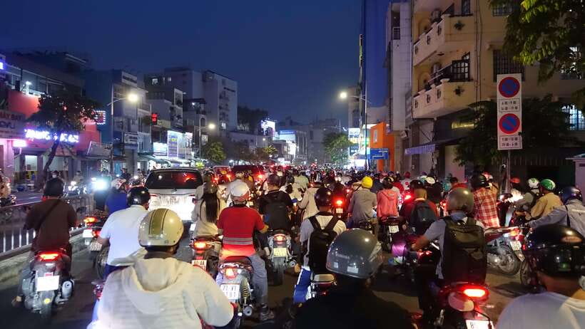 Saigon: Floating Market and Food Tasting Tour by Scooter - District 7 offers your main noodle stop