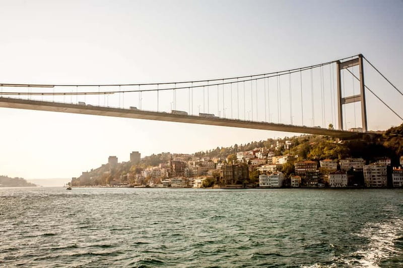 Sailing Through Culture Bosphorus and Spice Bazaar Tour - Walking beside the Byzantine City Walls