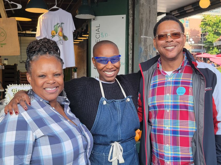 Seattle: Pike Place Market Seafood Tasting Tour - Salmon in four very different forms