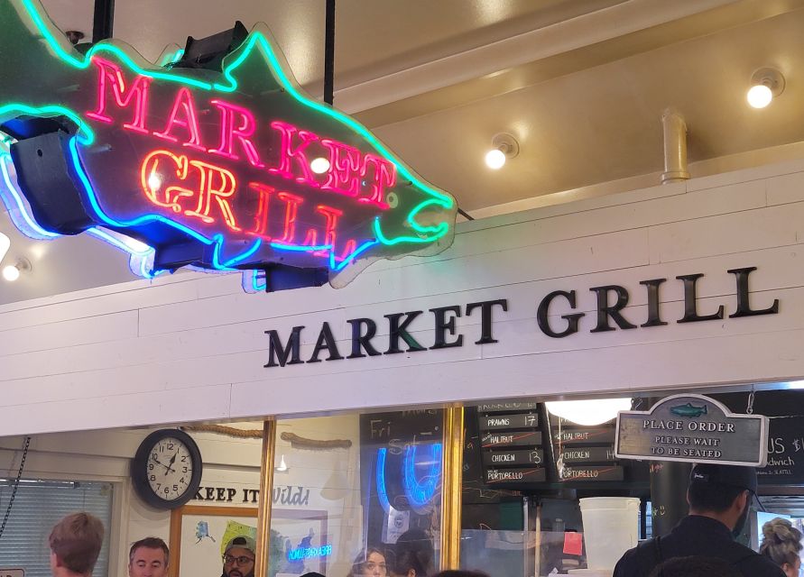 Seattle: Pike Place Market Seafood Tasting Tour - Chowder, oysters, crab, and tuna