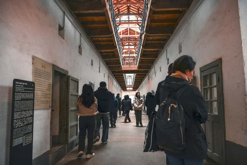 Seoul: Colonial History Tour with Prison&Palace, Market Food - Seodaemun Prison, where the tour turns serious