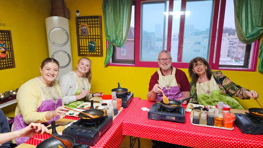 Seoul: Korean Cooking Class at a Local Home and Market Tour - Tal masks and the lighter side of Korean heritage