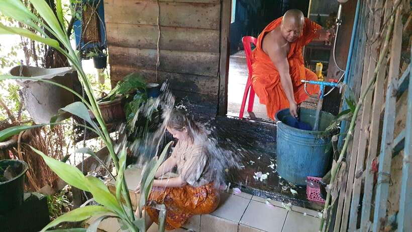Siem Reap Cambodian Buddhist Water Blessing and Local Market - FAQ