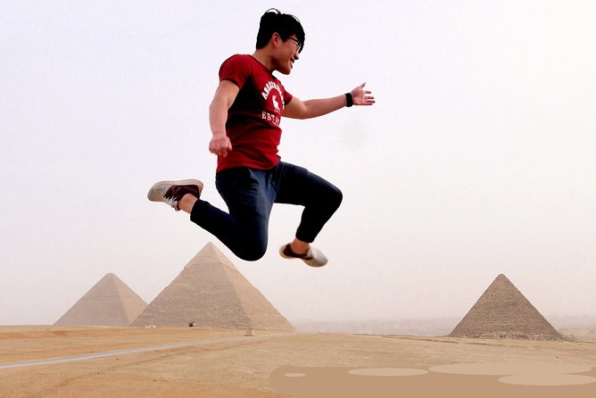 Sightseeing Day Tour to Pyramids, Egyptian Museum and Bazaar from Giza or Cairo - Giza Plateau: begin with the pyramids