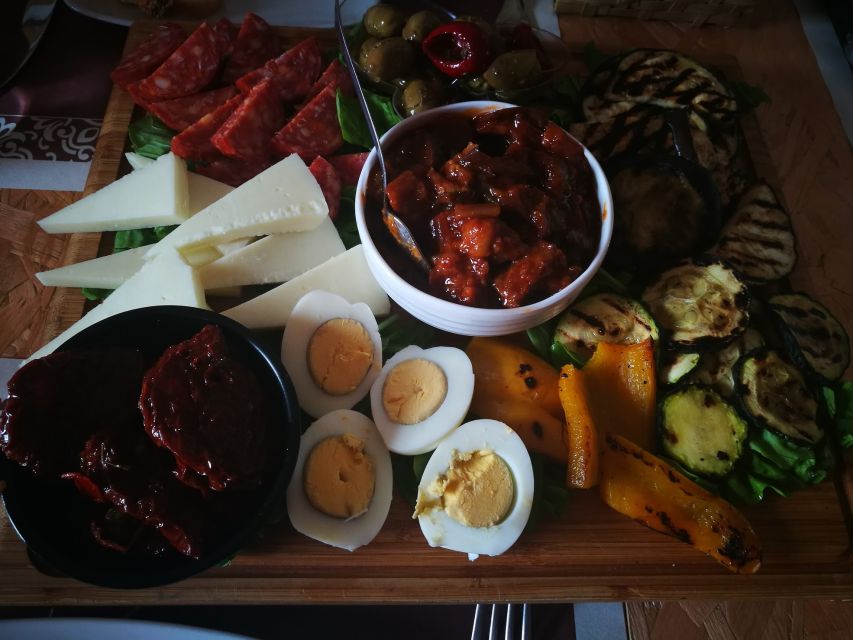 Syracuse: Traditional Cooking Class & Ancient Market Visit - Sitting down to the meal you made