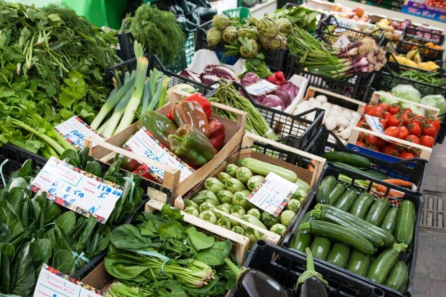 Taormina: Sicilian Cooking Class & Market Tour - Coffee, antipasti, wine, and a long table