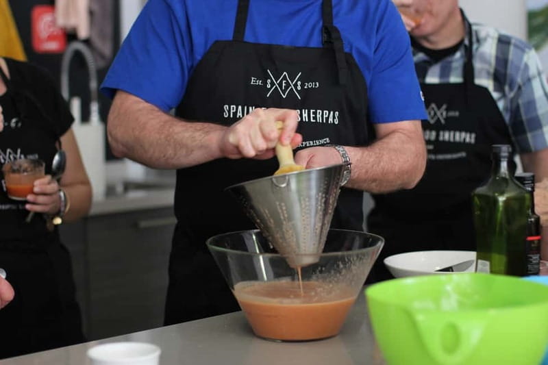 Tapas Cooking Workshop & Market Visit - The sample menu: five tastes from Spanish cooking