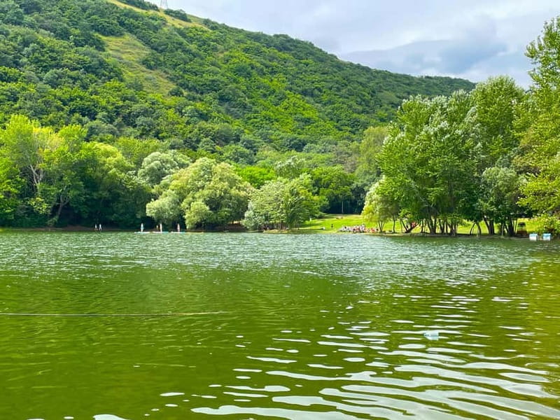 Tbilisi 2 Parks: Turtle Lake & Dedaena Park with Flea Market - Turtle Lake and its hilltop views