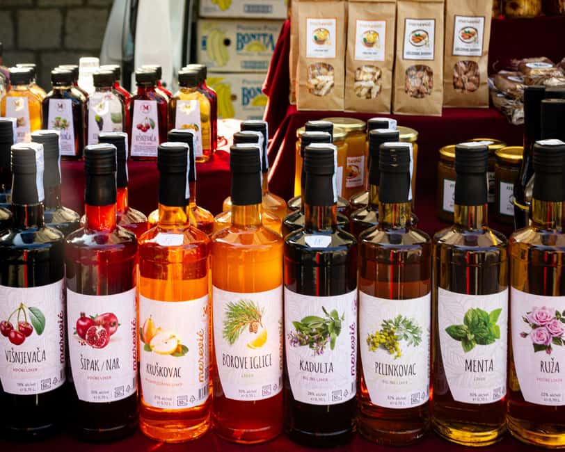 Three Lakes Tour (every day) / Tuesday Zadvarje Market - Tuesday at Zadvarje Market
