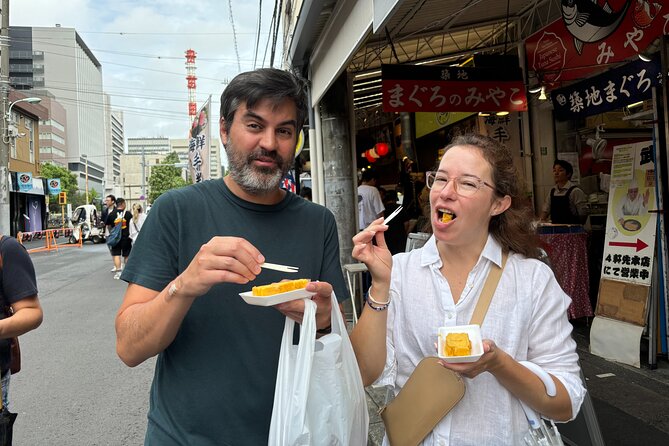 Tokyo: Private Tsukiji Fish Market Tour with 3 food stops - Namiyoke Inari Shrine and the customs of prayer