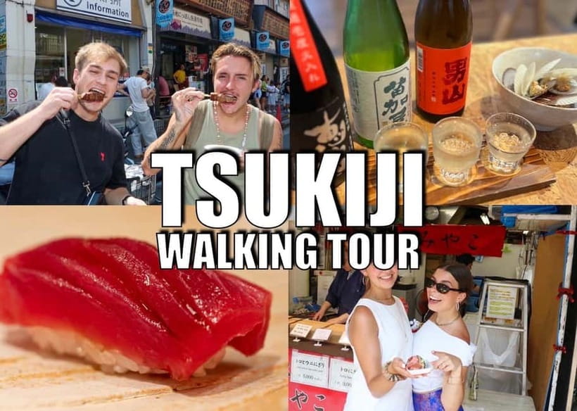 Tokyo: Private Tsukiji Street Food & Sake with Local Guide - Entering the Outer Market with a Local Guide