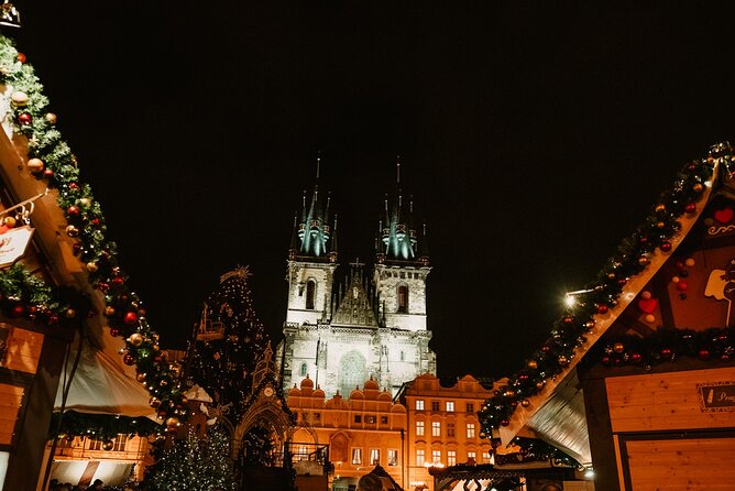 Tour 3 Magical Prague Markets with Locals, Christmas Goodies incl - Moving to New Town by metro